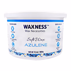 Wax Necessities Waxness Soft Wax Azulene 14 Ounces