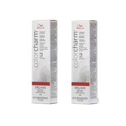 5RG/445 Light Auburn Wella Color Charm Permanent Gel - 5RG - Pack of 2