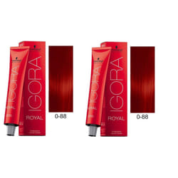 Schwarzkopf Royal Igora Red Concentrate - 0-88 - Pack of 2