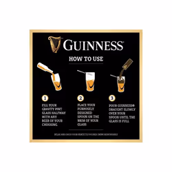 Guinness Toucan Pint Pouring Steel Spoon | Guinness Official Merchandi