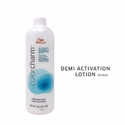 ) Wella Color Charm 5G Light Golden Brown Demi â Permanent Haircolor - Â Activating Lotion (15.4oz