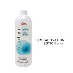 Â ) Wella Color Charm 5N Light Natural Brown Demi â Permanent Haircolor - Activating Lotion (15.4oz