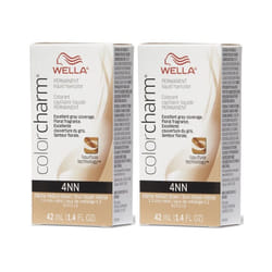 Wella Color Charm Permanent Liquid Haircolor - 4NN â pack of 2