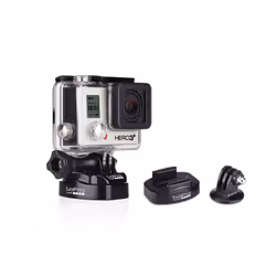 GoPro ABQRT-001, Black, Metal, Plastic, GoPro Hero3/Hero3+