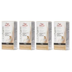 Wella Color Charm Permanent Liquid Haircolor - 7NN â pack of 4
