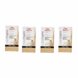 Wella Color Charm Permanent Liquid Haircolor - 10N â pack of 4