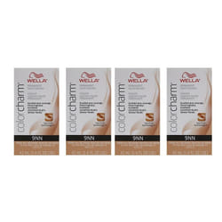 Wella Color Charm Permanent Liquid Haircolor - 9NN â pack of 4