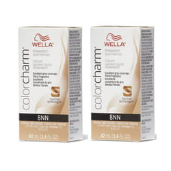Wella Color Charm Permanent Liquid Haircolor - 8NN â pack of 2