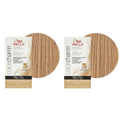 Wella Color Charm Permanent Liquid Haircolor - 7N â pack of 2