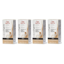 Wella Color Charm Permanent Liquid Haircolor - 8NN â pack of 4