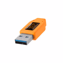 Tether Tools CU5454 USB cable USB 3.2 Gen 1 (3.1 Gen 1) 4.6 m USB A Micro-USB B Orange - Additional view 4