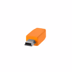 Tether Tools CUC2415-ORG USB cable USB 2.0 4.6 m USB C Mini-USB B Orange - Additional view 4