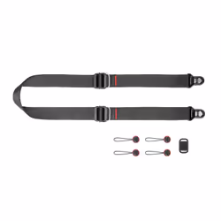 Peak Design SLL-BK-3 strap Digital camera Aluminium, Nylon Black