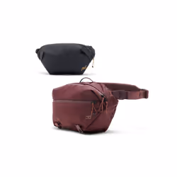 Peak Design Outdoor Sling waist bag Fabric, Mesh, Nylon, Polyurethane (PU) Bordeaux - Additional view 7