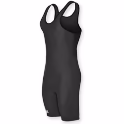 adidas aS101s Lycra Solid Wrestling Singlet - Black - XXXL