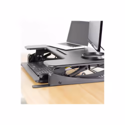 VIVO DESK-V000V - Standing desk converter - black