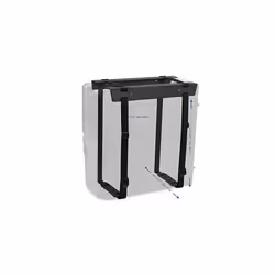 VIVO Under-Desk PC Adjustable Strap and Steel Bracket Holder, Computer Case Carrier, Black, MOUNT-PC02S
