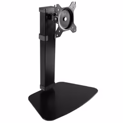 VIVO Pneumatic Free Standing Single Monitor Mount Desk Stand  Tall Height Adjustable Arm for Screens up to 32 inches  Black   ...