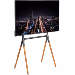 VIVO Artistic Easel 49 to 70 inch LED LCD Screen Studio TV Display Stand Adjustable TV Mount with 4 Legs STAND-TV70A
