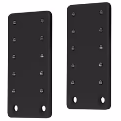 VIVO Steel Height Adjustment Kit Brackets for Computer Keyboard and Mo