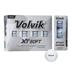 Volvik Vivid XT Soft Coloured Golf Balls - Dozen White