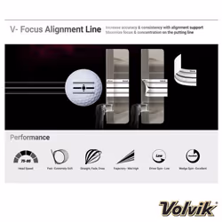 Volvik Vivid XT Soft Coloured Golf Balls - Dozen White