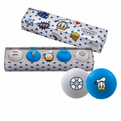 Volvik Vivid Disney Character Golf Ball Gift Set-Donald Duck