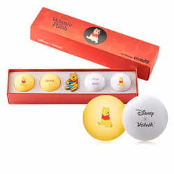 Volvik Vivid Lite Disney Character Golf Ball Gift Set-Winnie the Pooh