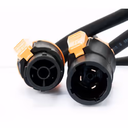 Adj SIP064 power cable Black, Yellow 0.5 m