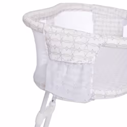 HALO BassiNest Glide Sleeper  Bedside Bassinet  Adjustable  Mosaic