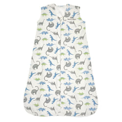 HALO SleepSack  100% Cotton Wearable Blanket  Swaddle Transition Sleeping Bag  TOG 0.5  Watercolor Dinos  Large  12-18 Months