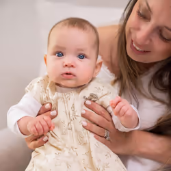 HALO SleepSack  100% Cotton Wearable Blanket  Swaddle Transition Sleeping Bag  TOG 0.5  Lullaby Forest  Medium  6-12 Months