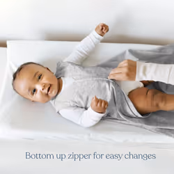 HALO Sleepsack  Micro-Fleece Wearable Blanket  Swaddle Transition Sleeping Bag  TOG 1.0  Gingham Tan  Medium  9-12 Months