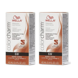 6W Praline Wella Color Charm Permanent Haircolor - 6W â pack of 2