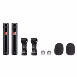 sE Electronics sE7 (Matched Pair) Black, Red Studio microphone - Additional view 4