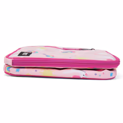 PackIt Freezable Classic Lunch Box  Unicorn Sky Pink  Built with EcoFreeze Technology  Collapsible  Reusable  Zip Closure With Zip Front Pocket and Bu