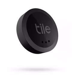 Tile Sticker (2022) - 1 Pack, Finder, Black, Dust resistant, 76 m, IP67, CR2032