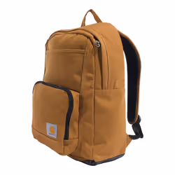 Carhartt 23L Single-Compartment Backpack Durable Pack with Laptop Sleeve Brown One Size