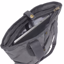 Carhartt Convertible  Durable Tote Bag with Adjustable Backpack Straps and Laptop Sleeve  Gray  One Size