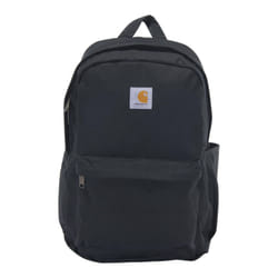 Carhartt 21L Backpack  Durable Water-Resistant Pack with Laptop Sleeve  Black  One Size
