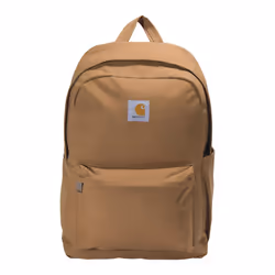 Carhartt 21L Backpack Durable Water-Resistant Pack with Laptop Sleeve Brown One Size