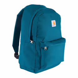 Carhartt Unisex Adult 21L Classic Daypack  Durable Water-Resistant Pack with Laptop Sleeve  Tidal  One Size
