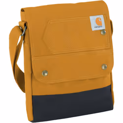 Carhartt Durable Adjustable Crossbody Bag with Flap Over Snap Closur