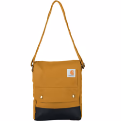 Carhartt  Durable  Adjustable Crossbody Bag with Flap Over Snap Closur