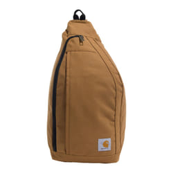 Carhartt Mono Sling Backpack  Unisex Crossbody Bag for Travel and Hiking  Carhartt Brown