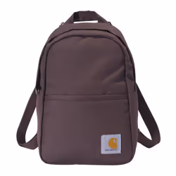 Carhartt Classic Mini Backpack  Durable  Water-Resistant Backpack with Adjustable Shoulder Straps  Wine