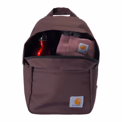Carhartt Classic Mini Backpack  Durable  Water-Resistant Backpack with Adjustable Shoulder Straps  Wine