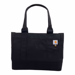 Carhartt Horizontal Zip Tote Durable Water-Resistant Tote Bag with Zipper Closure Black