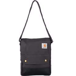 Carhartt  Durable  Adjustable Crossbody Bag with Flap Over Snap Closur