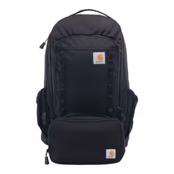 Carhartt Unisex's Cargo Series Backpack and Hook-N-Haul Insulated 3-Can Cooler, Black, L